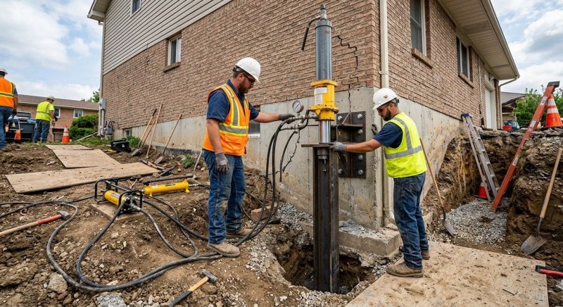 Settling Foundation Service in Warren, NJ