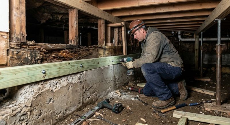 Sinking Foundation Repair in Lebanon, NJ