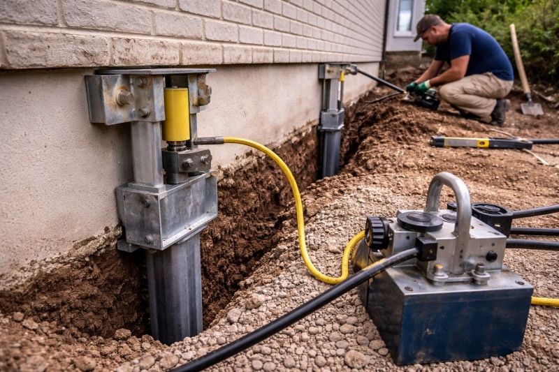 Sinking Foundation Repair in Piscataway, NJ