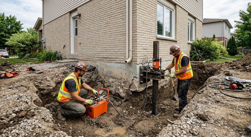 Sinking Foundation Repair in Scotch Plains, NJ
