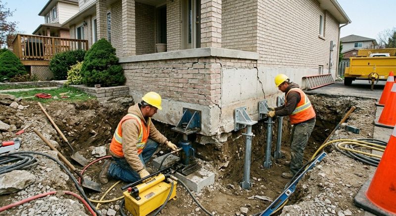 Structural Foundation Repair in Irvington, NJ